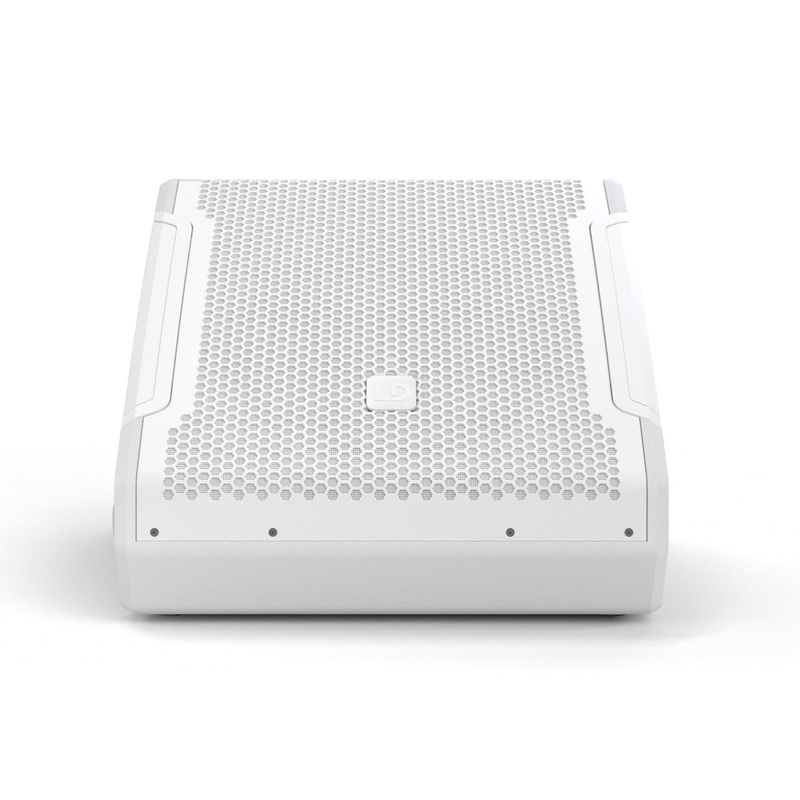 LD Systems LDS-MON10AG3W Powered Coaxial Stage Monitor (White) – 10″