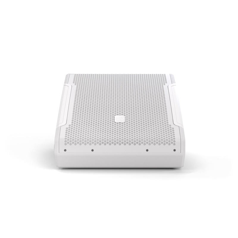 LD Systems LDS-MON12AG3W Powered Coaxial Stage Monitor (White) – 12″