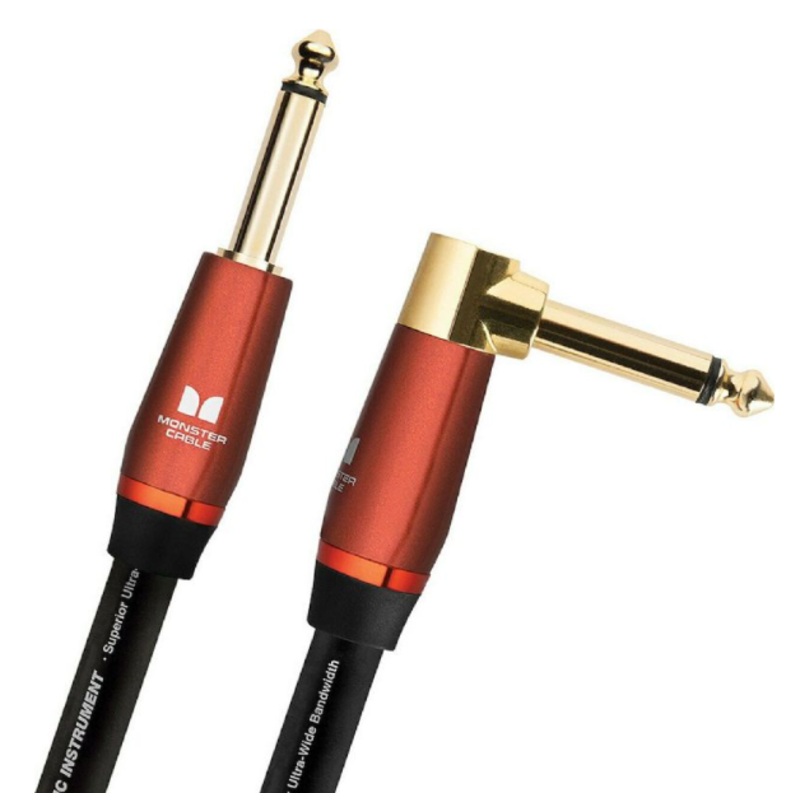 Monster Cable MACST2-21A Straight To Right Angle Instrument Cable – 21′