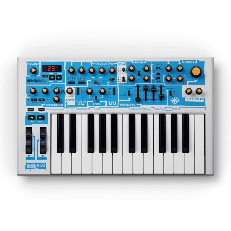 Novation BASS STATION II SWIFTY Limited Edition Paraphonic Analogue Synthesiser