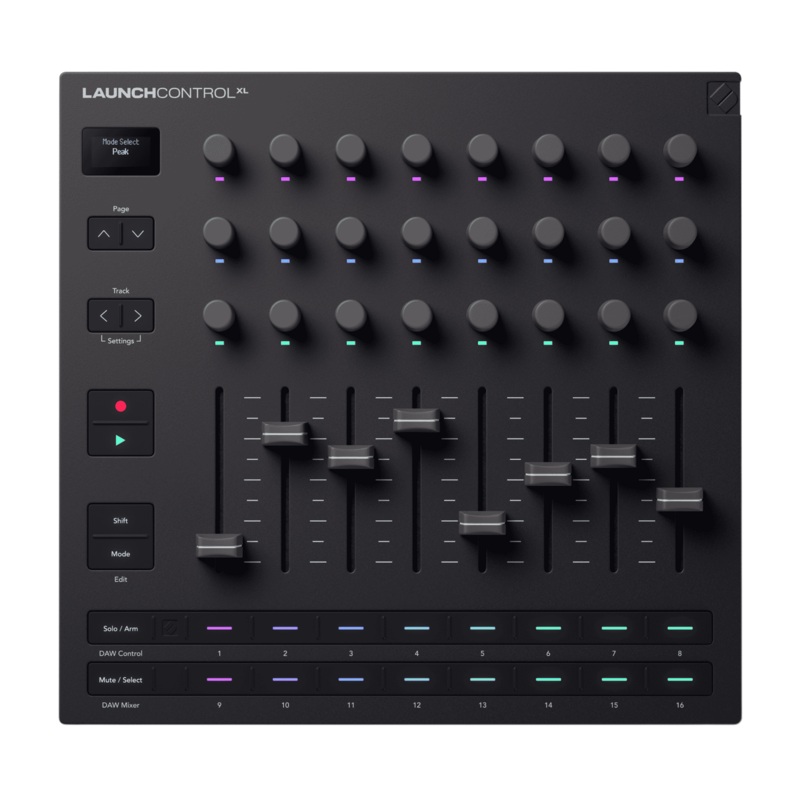 Novation LAUNCHCONTROL-XL-3 DAW Control Surface With 5 Pin MIDI In/Out/Thru
