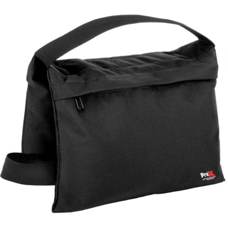 ProX XB-SANDBAG25 25lb Capacity Double Zipper Saddlebag Sandbag – Empty