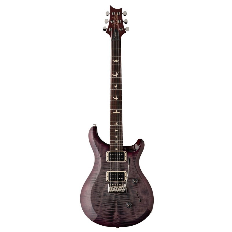 PRS S2 CUSTOM 24 Electric Guitar (Faded Gray Black Purple Burst)