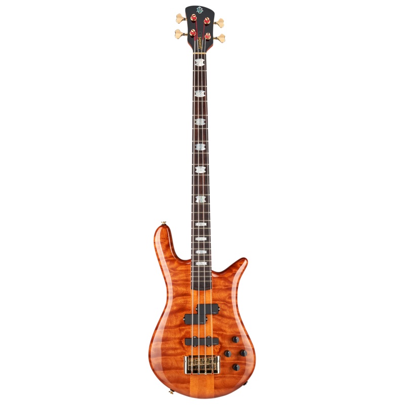 Spector EURO4DWAMB Euro 4 Dough Wimbish Signature Electric Bass Guitar (Amber Gloss)