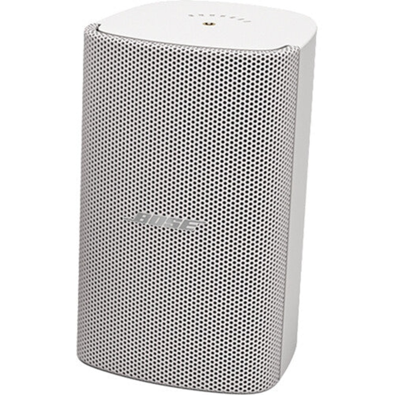 Bose FS2SE Surface-Mount 80W Passive Outdoor Loudspeaker (Pair, White) – 2.25″