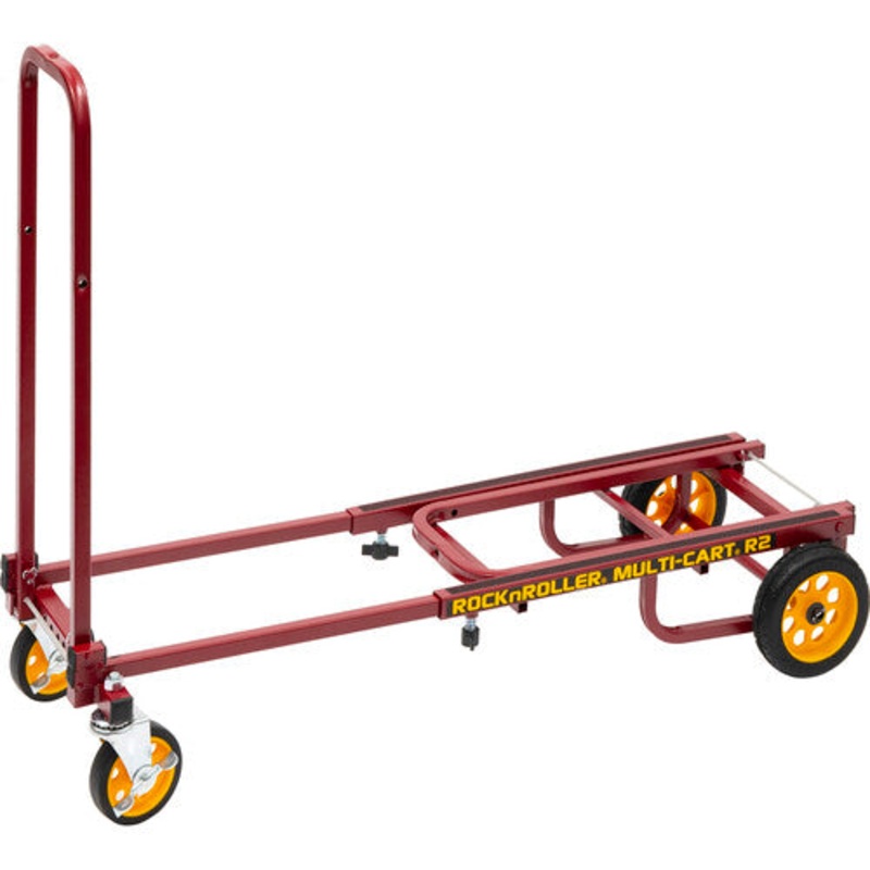 Rock-N-Roller R2RT-RD Micro 8-in-1 Equipment Transporter Multi-Cart (Red)