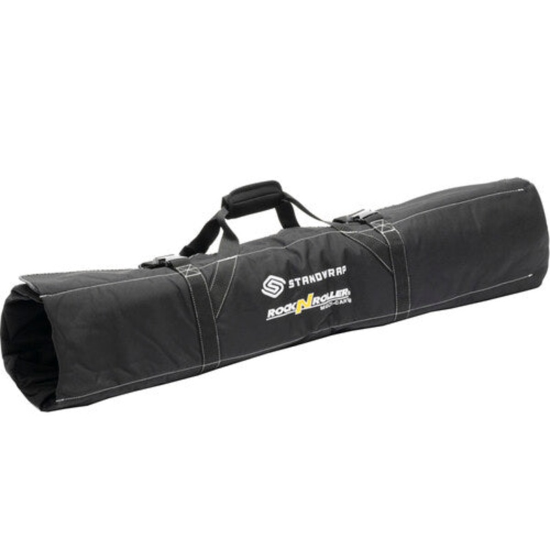 Rock-N-Roller RSA-SWLG StandWrap 4-Pocket Roll Up Accessory Bag (Black) – Large