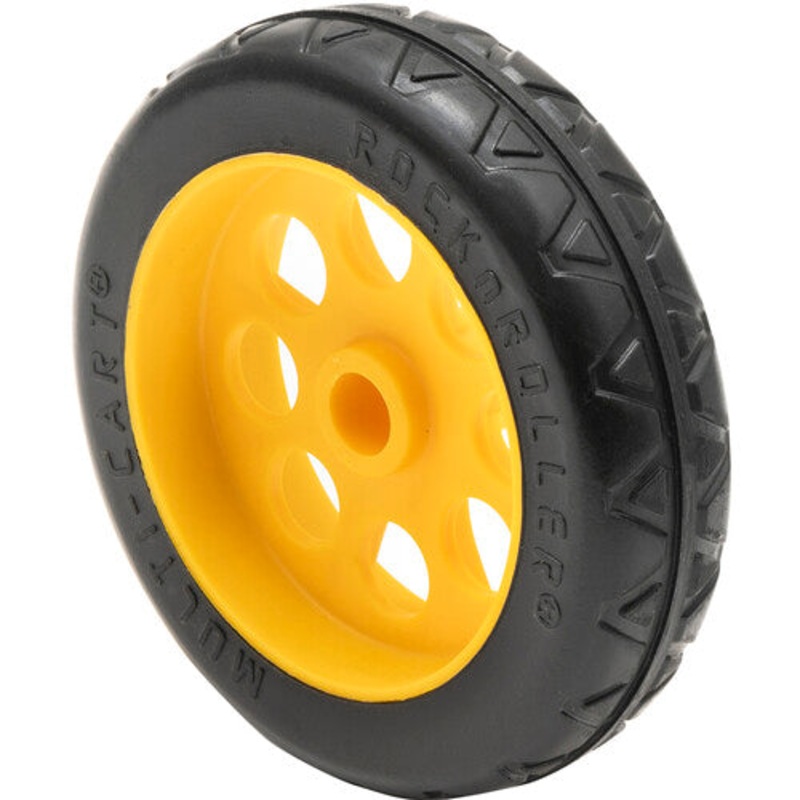 Rock-N-Roller RWHLO6X15 R-Trac Rear Wheel with Offset Hub for RMH1 & R2 Carts (2-Pack) – 6 x 1.5″