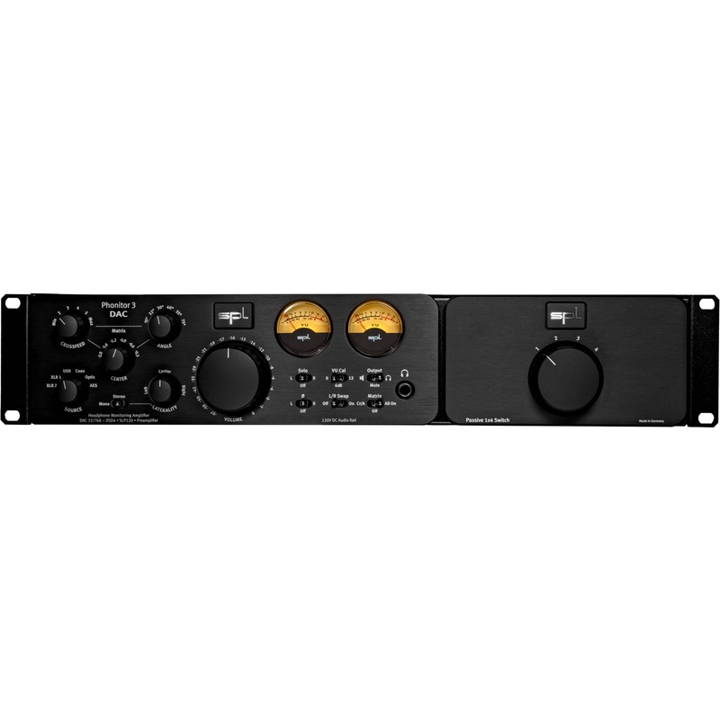 SPL PHONITOR 3 Desktop DAC with Rack Expander