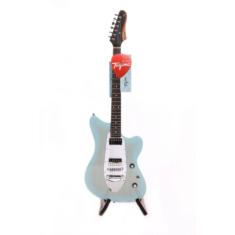 Tagima COSMOS OASIS-TCBLB-DF/PW Electric Guitar (Transparent Celestial Blue Burst)