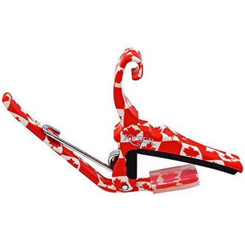 Kyser KG6CNA Quick-Change Acoustic Guitar Capo – Canadian Flag