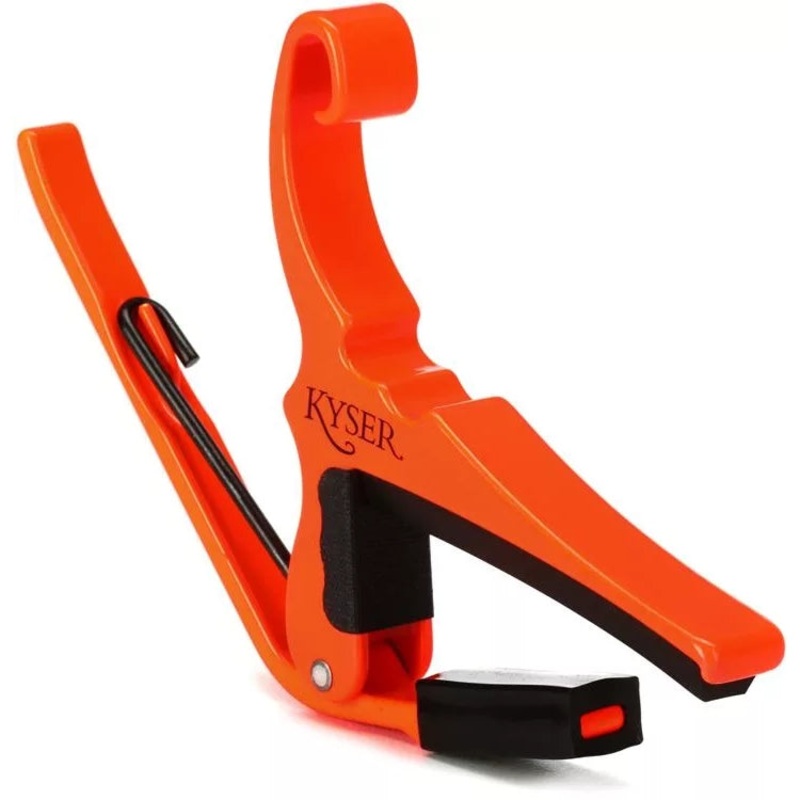 Kyser KG6NOA Quick-Change Acoustic Guitar Capo – Neon Orange