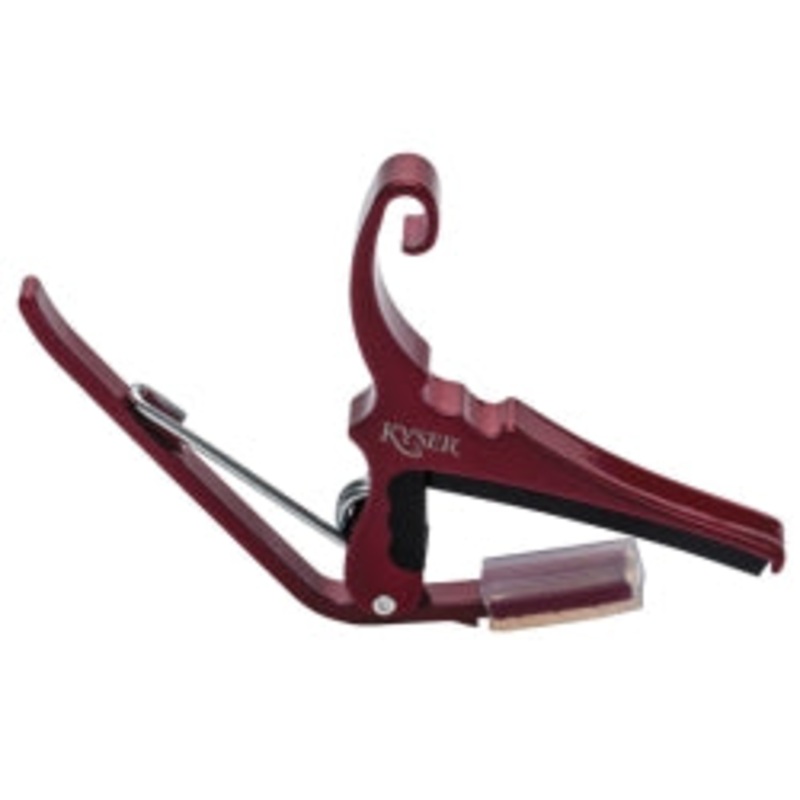 Kyser KG6PRA Acoustic Guitar Capo (Red)