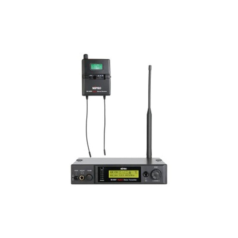 Mipro MI-909T/R Digital Stereo Transmitter and Bodypack Diversity Receiver