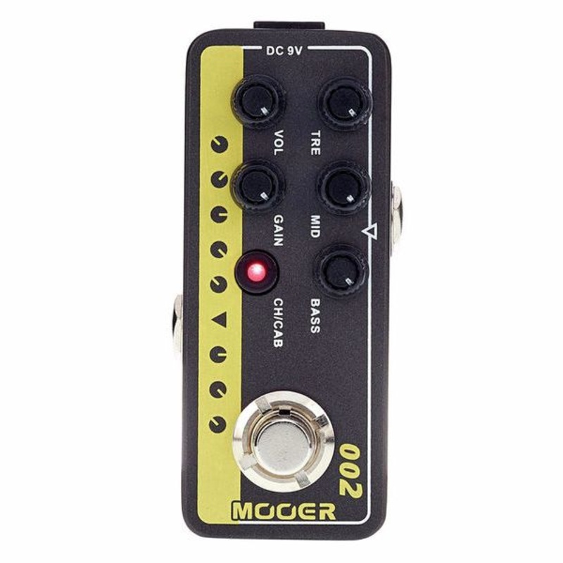 Mooer M002 UK Gold 900 Preamp Pedal Based on Marshall JCM900