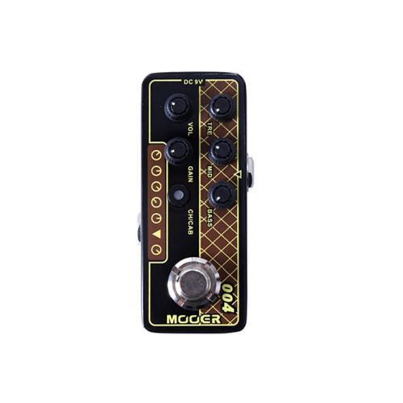 Mooer M004 Day Tripper Preamp Pedal Based on Vox AC30