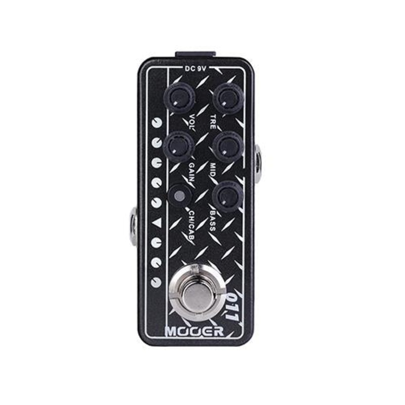 Mooer M011 Micro Preamp Based on Mesa Boogie Dual Rectifier