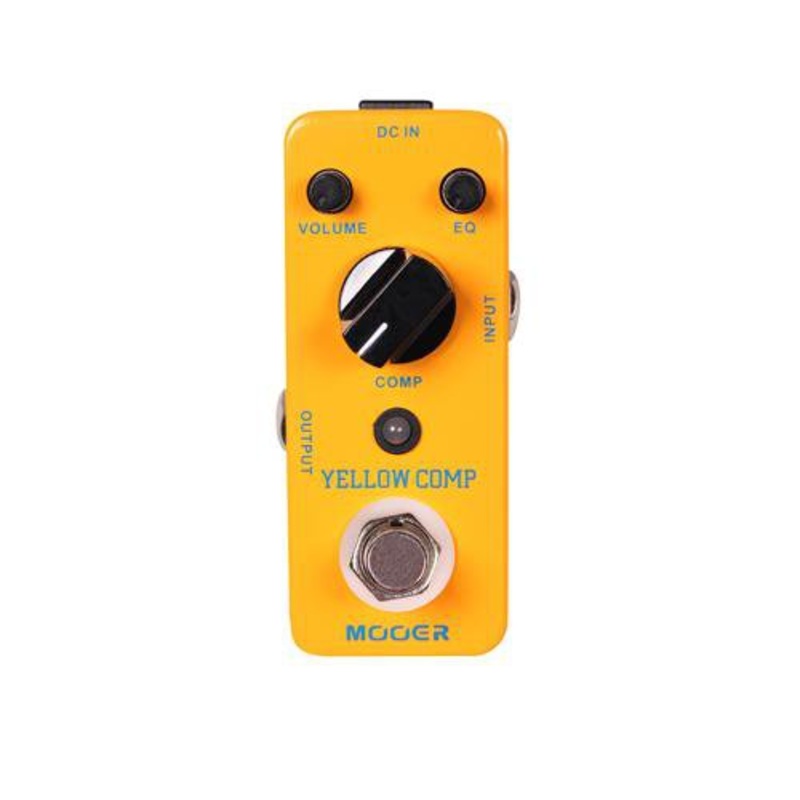 Mooer MCS2 Yellow Comp Compression Effects Pedal