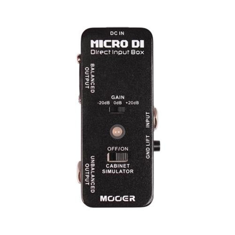 Mooer Micro DI MDI1 Direct Input Box
