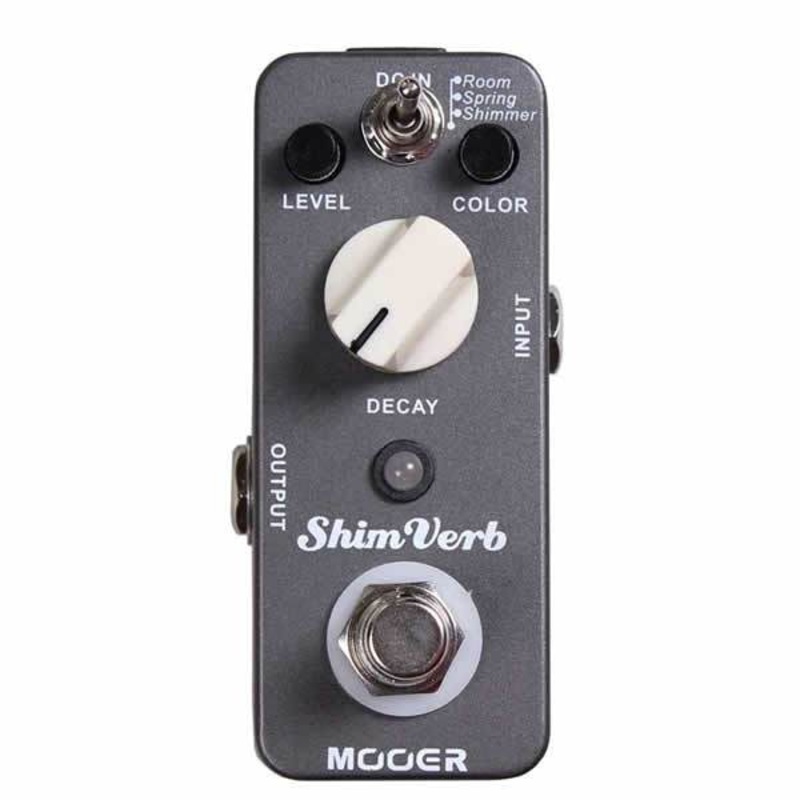 Mooer MRV1 Shim Verb Digital Reverb Guitar Effects Pedal