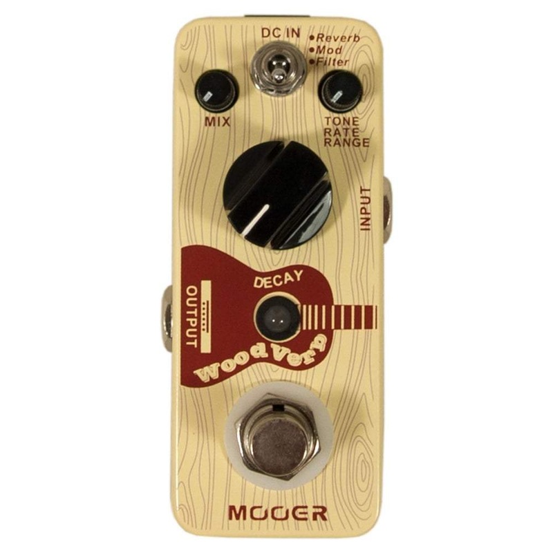 Mooer MRV3 Woodverb Reverb Guitar Effects Pedal
