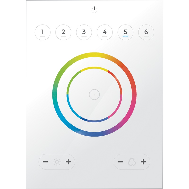 Nicolaudie Architectural STICK CW4 Wall Mounted Wifi DMX Controller (White)