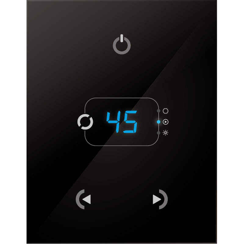 Nicolaudie Architectural STICK GA2 Wall Mounted DMX Controller (Black)