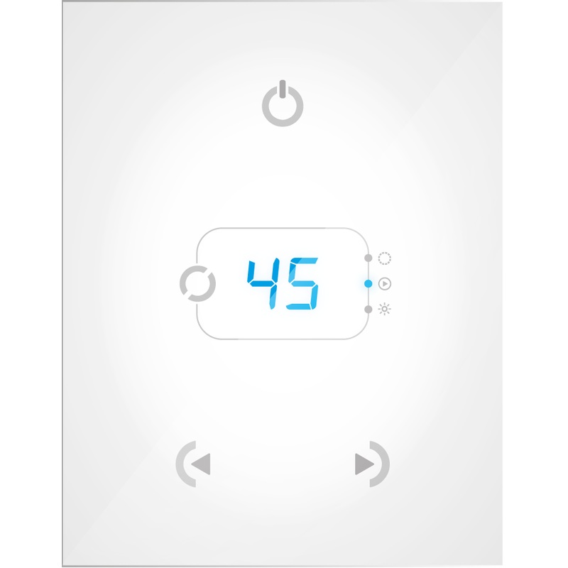 Nicolaudie Architectural STICK GA2 Wall Mounted DMX Controller (White)