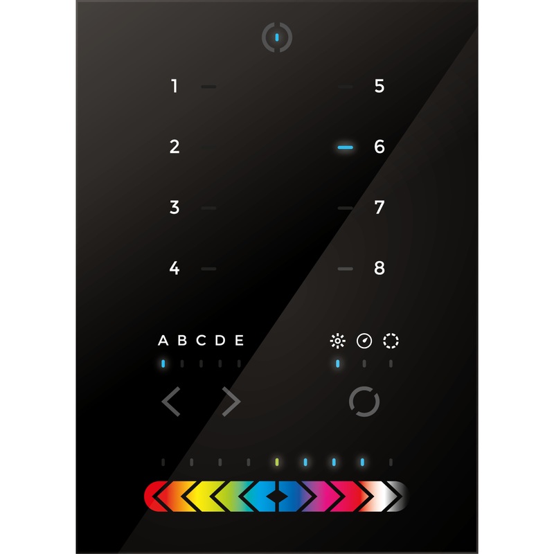 Nicolaudie Architectural STICK KE2 Wall Mounted DMX Controller (Black)