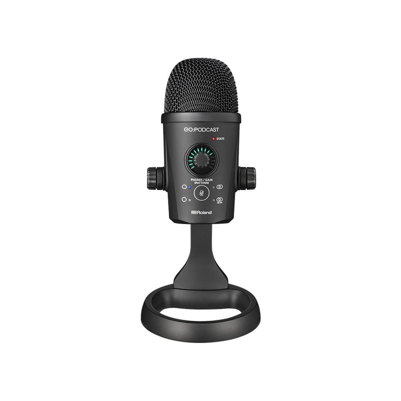 Roland GO PODCAST USB Podcast Microphone
