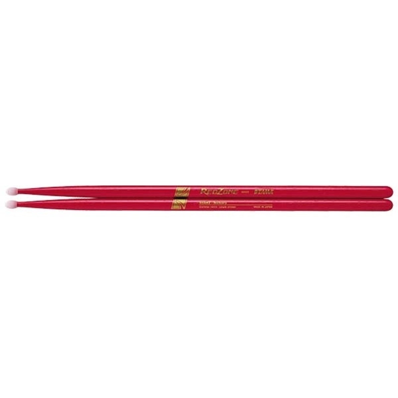Tama H5ARZ RedZone Series Nylon Tip Hickory Drumsticks – 5A