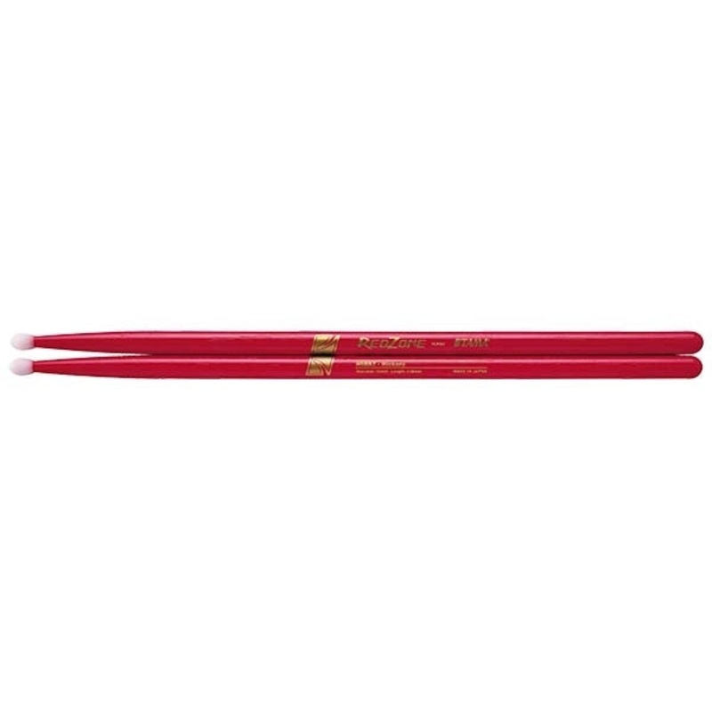 Tama H5BRZ RedZone Series Nylon Tip Hickory Drumsticks – 5B