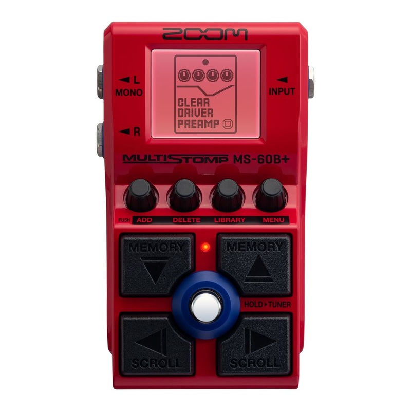 Zoom MS-60B+ Bass MultiStomp Pedal