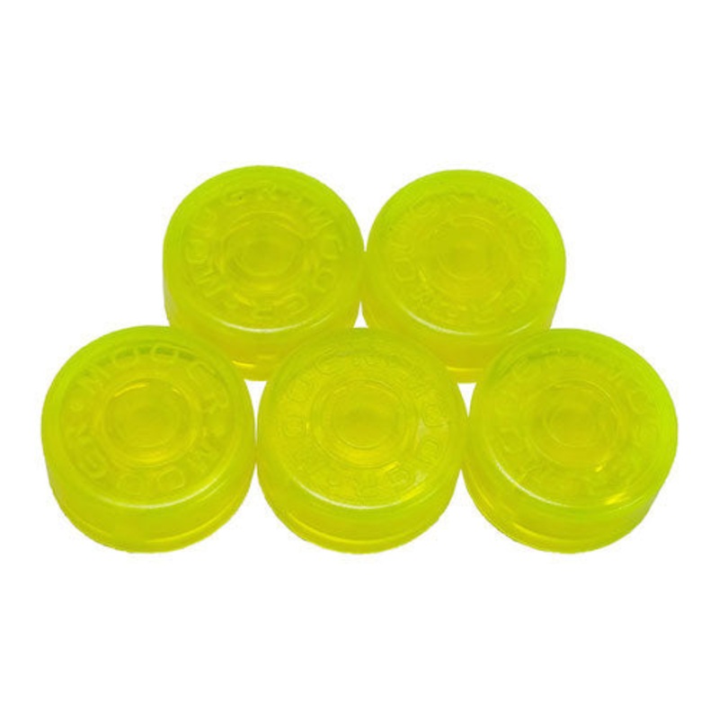 Mooer FT-YG Yellow Green Foot Switch Topper Hat Candy