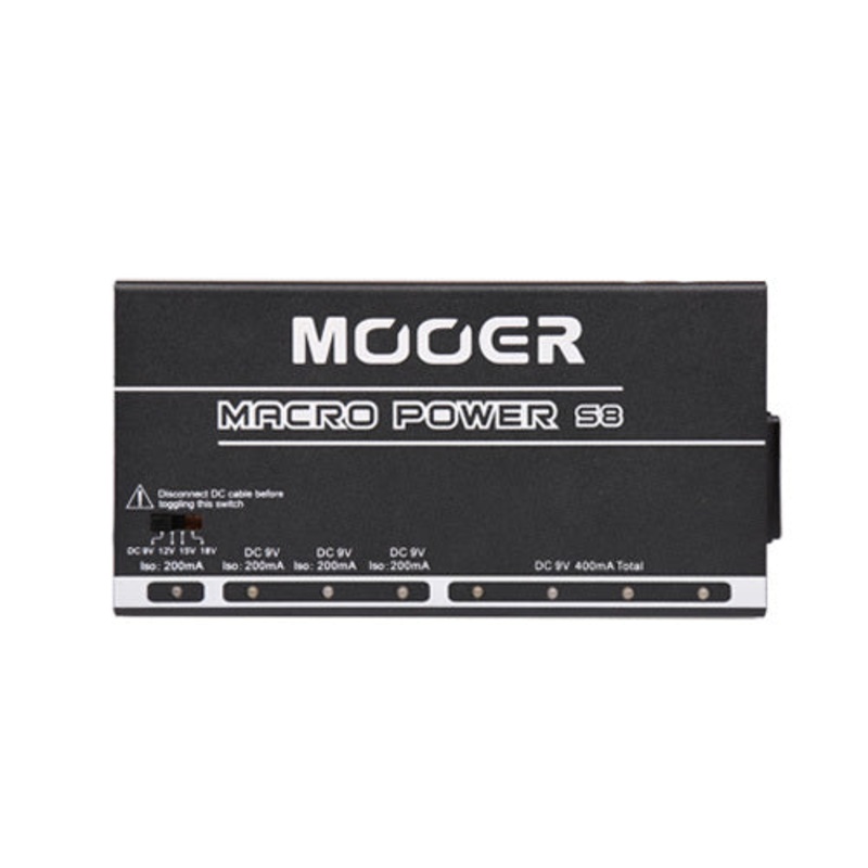 Mooer MPS8 Macro Power 8 Ports Isolated Power Supply