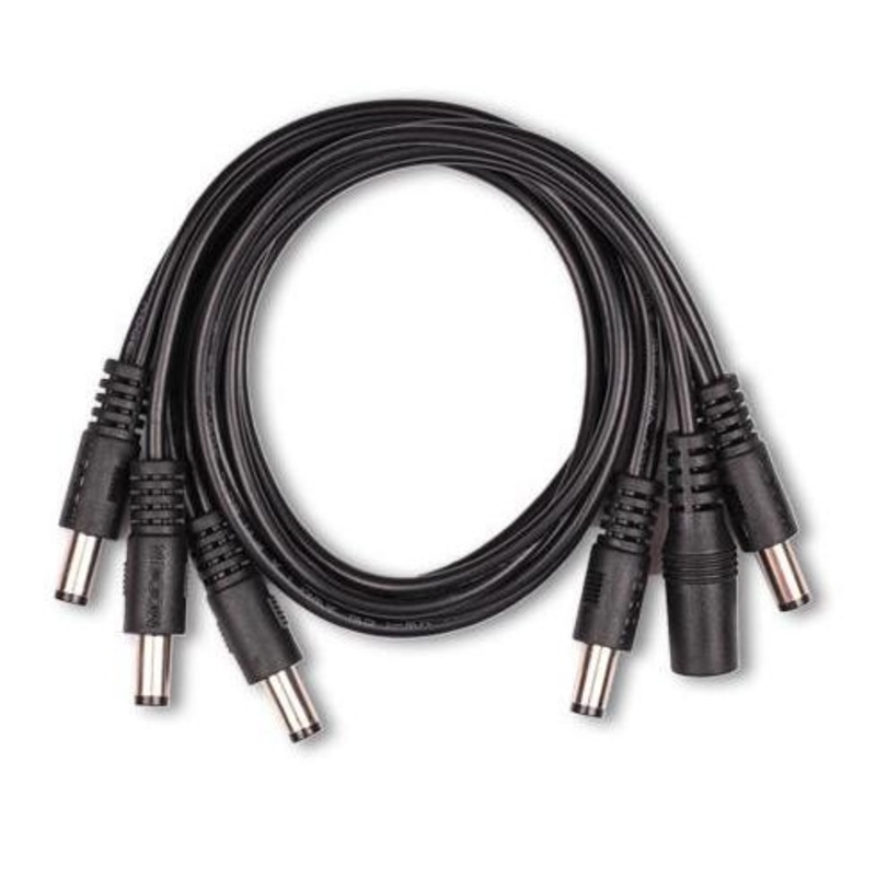 Mooer PDC-5S 5 Straight Plug Daisy Chain Power Supply Cable