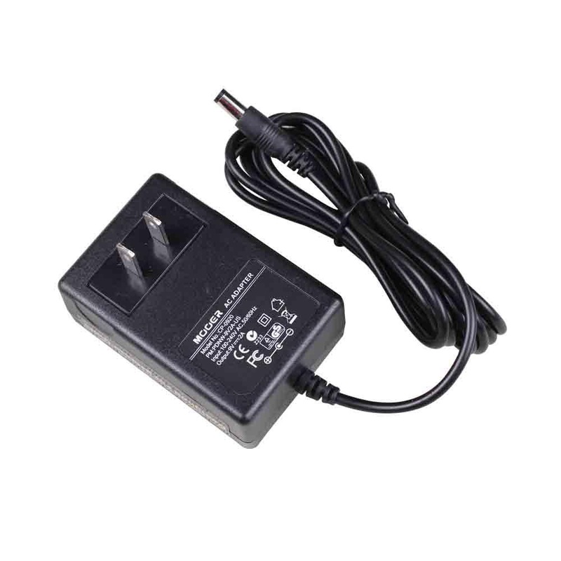 Mooer PDNW-9V2A-US Wall Power Supply Powers 5 To 8 Pedals
