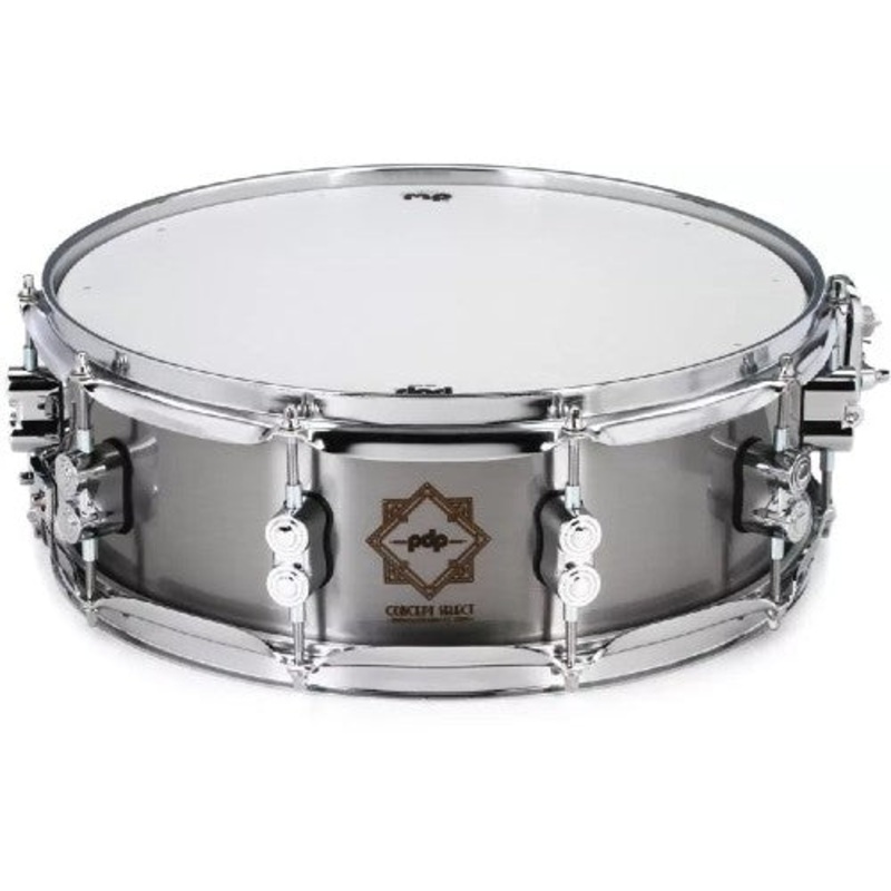 PDP PDSN0514CSST Concept Select Snare Drum (Steel) – 5″ x 14″