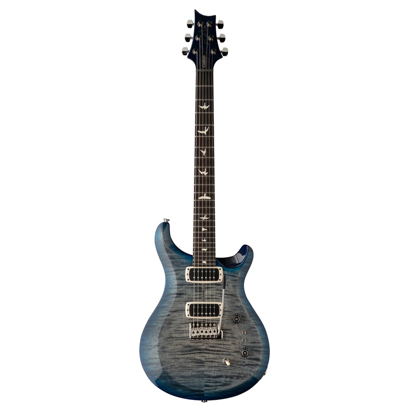 PRS S2 CUSTOM 24-08 Electric Guitar (Faded Gray Black Blue Burst)