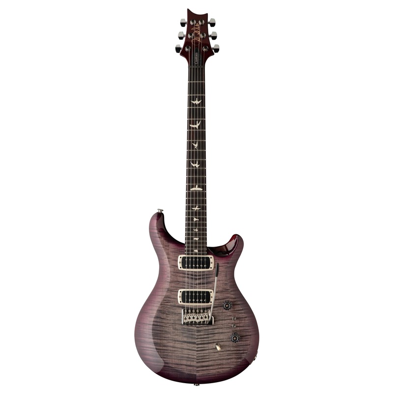 PRS S2 CUSTOM 24-08 Electric Guitar (Faded Gray Black Purple Burst)