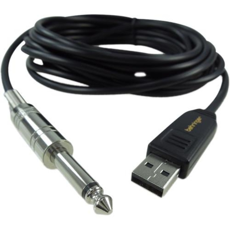 Behringer GUITAR-2-USB Instrument To USB Interface Cable – 16.5″