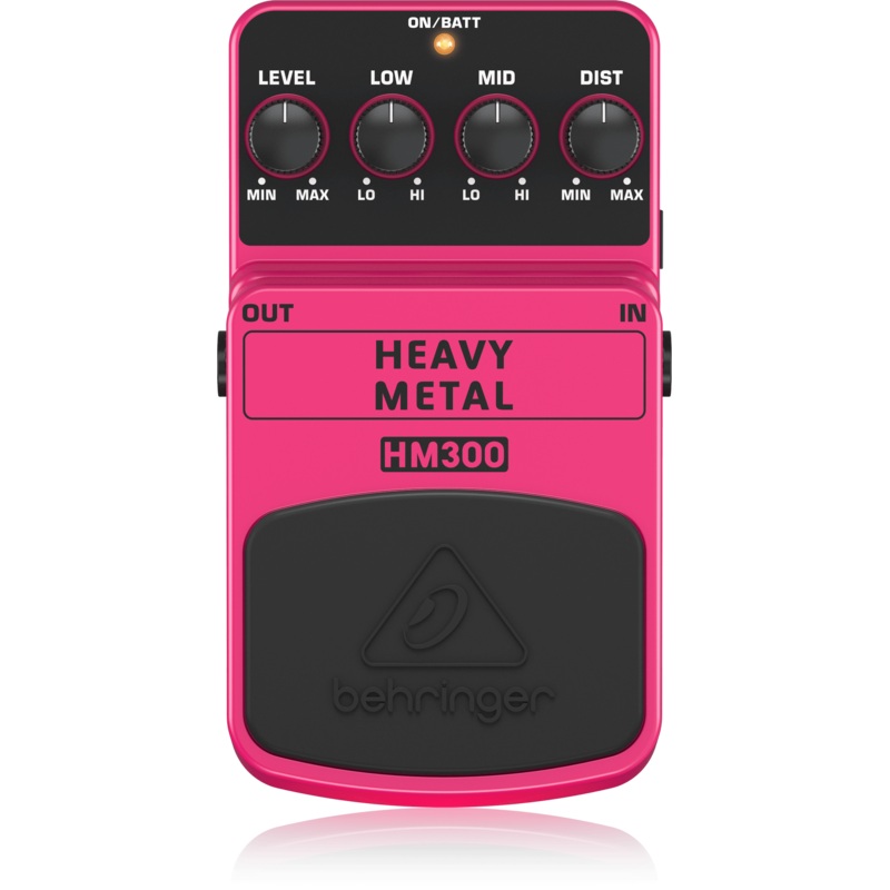 Behringer HM300 Heavy Metal Distortion Effect Pedal