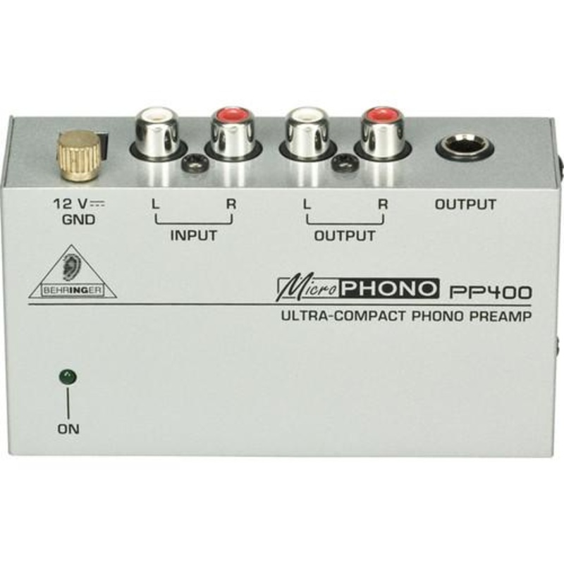 Behringer PP400 Ultra Compact Phono Preamplifier