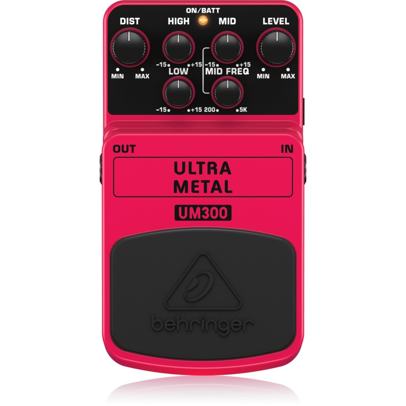 Behringer UM300 Heavy Metal Distortion Effects Pedal