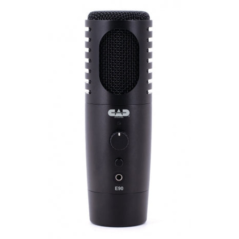 CAD E90 Dynamic Front Address Broadcast Microphone with XLR and USB Outputs