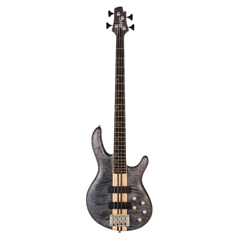 Cort A4-PLUS-FMMH-OPLB Artisan Series Electric Bass (Open Pore Blue Black)