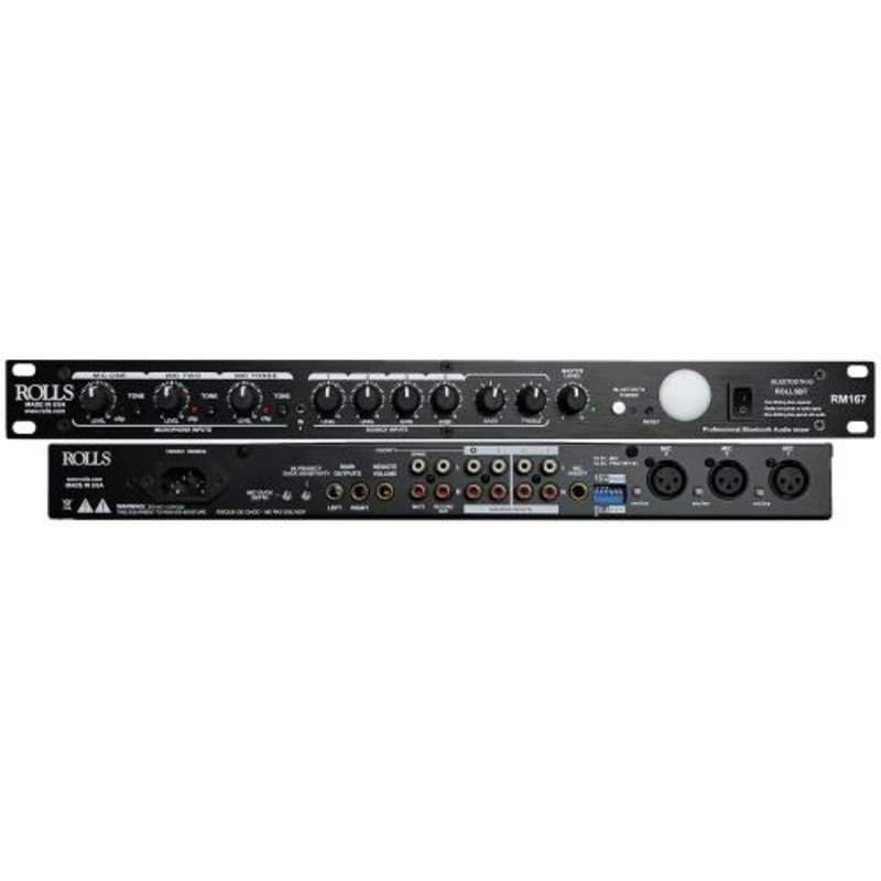 Rolls RM167 Bluetooth Microphone Source Mixer