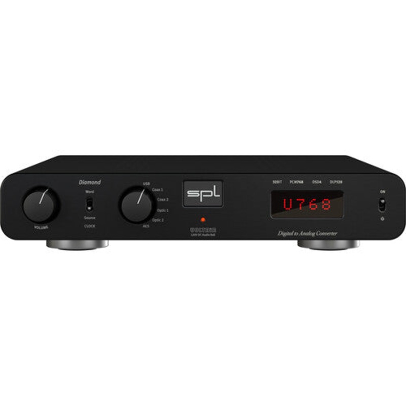 SPL DIAMOND Desktop DAC and Preamplifier (Black)