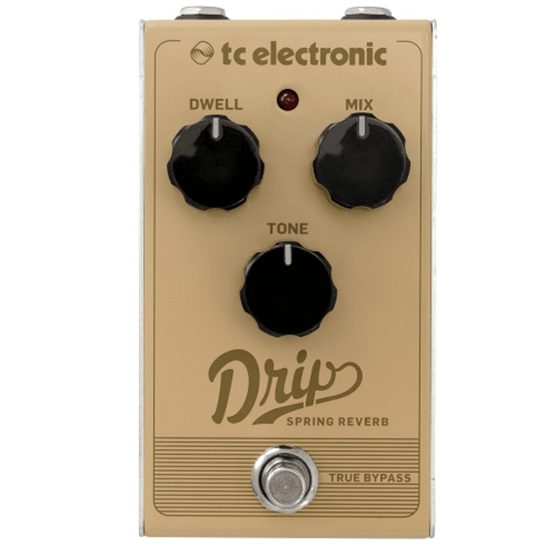 TC Electronic DRIP-SPRING Retro Spring Reverb Effects Pedal (DEMO)
