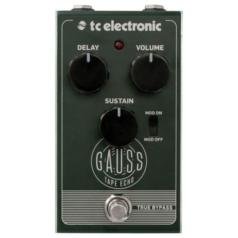 TC Electronic GAUSS TAPE Echo Effect Pedal (DEMO)